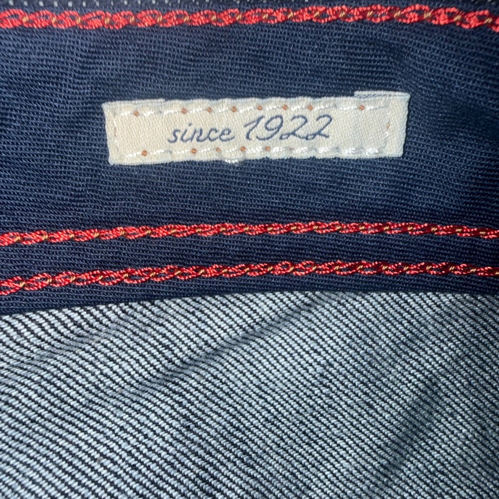 Alberto Stone Modern Fit Authentic Denim Jeans Dark Wash Mens 38x30 Indigo - Picture 6 of 8